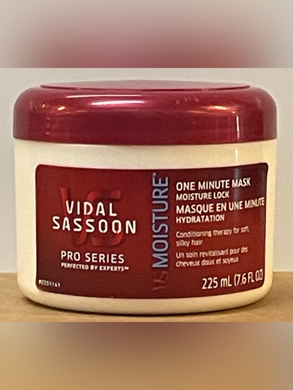 Vidal Sassoon Pro Series One Minute Moisture Mask